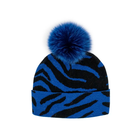Fur Pom Pom Winter Hat