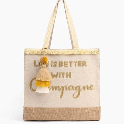 Champagne Forever Tote