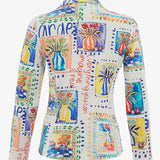 Simply Art Blazer Jacket "My Handmade Garden"