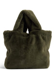 Le Mink Tote Olive