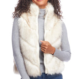 Reversible Chevron Shortie Vest