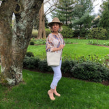 Italian Animal Print Links Top - One Size This Italian made chenille top is a definite statement on any summer pants. Light and versatile, it will dress up your outfit. One Size fits All Polyester, Viscose, Elastane Blend