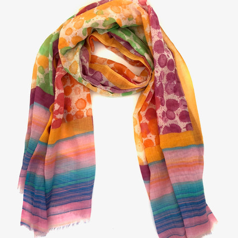 Two B's Accessories Scarf Colorful by Asian Eye