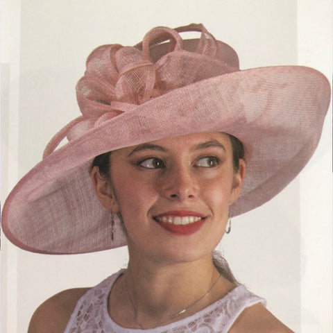 Light Pink Sinaway Straw Hat