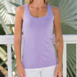 Solid Colors light weight comfortable tank top by French Designer Jean-Pierre Klifa. Non wrinkle and machine washable, it is a great addition to any outfit.  Perfect for traveling