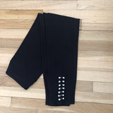 Stretch Pants with Pearl Details